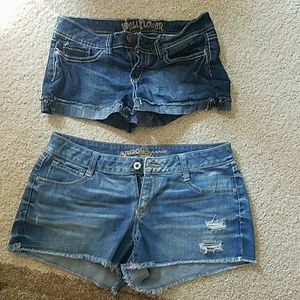Jean shorts